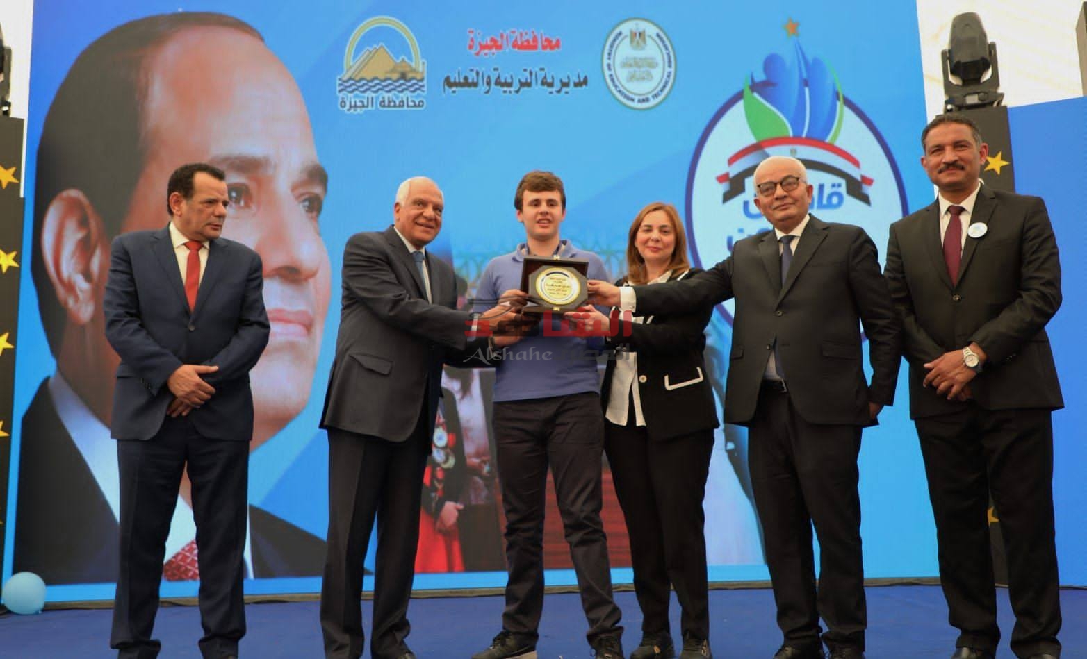 وزير التربية والتعليم ومحافظ الجيزة يشهدان احتفالية قادرون مبدعون بملاعب مدرسة السعيدية الثانوية العسكرية بالجيزة