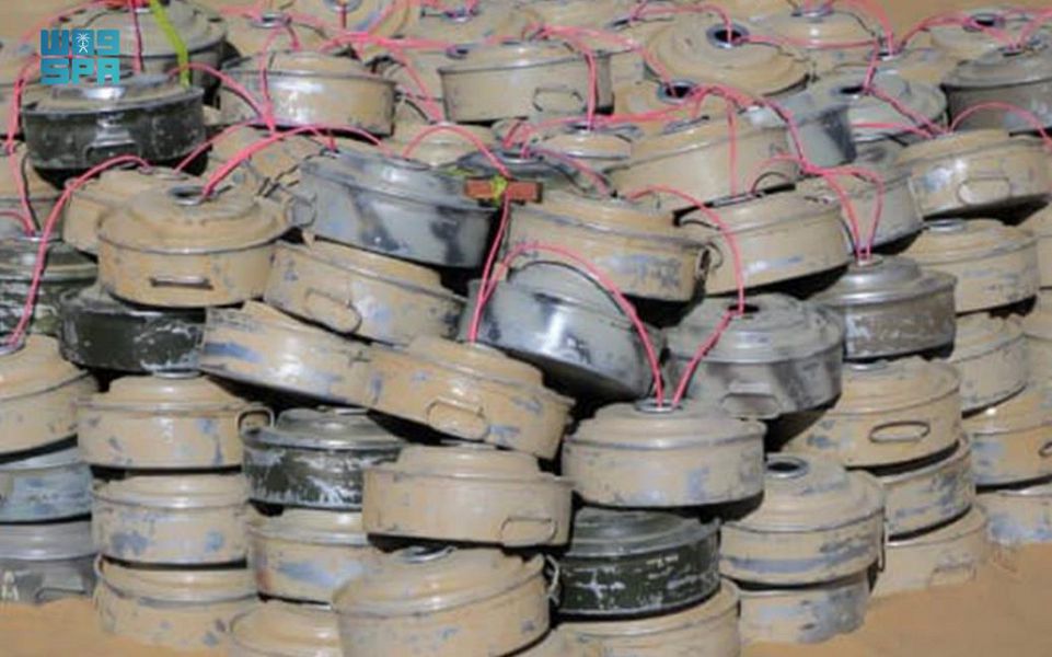 مركز الملك سلمان للإغاثة ينزع خلال أسبوع 625 لغمًا عبر مشروع "مسام" في اليمن