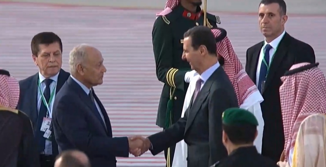 الرئيس السوري في جدة للمشاركة في القمة العربية