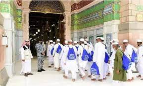 وصول أكثر من ٥٣١ ألف حاج إلى المدينة المنورة