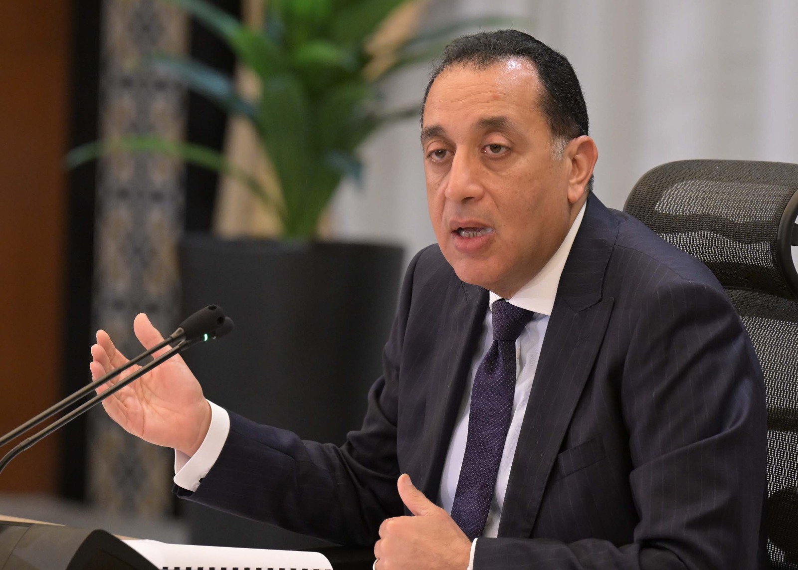 الدكتور مصطفى مدبولي رئيس مجلس الوزراء