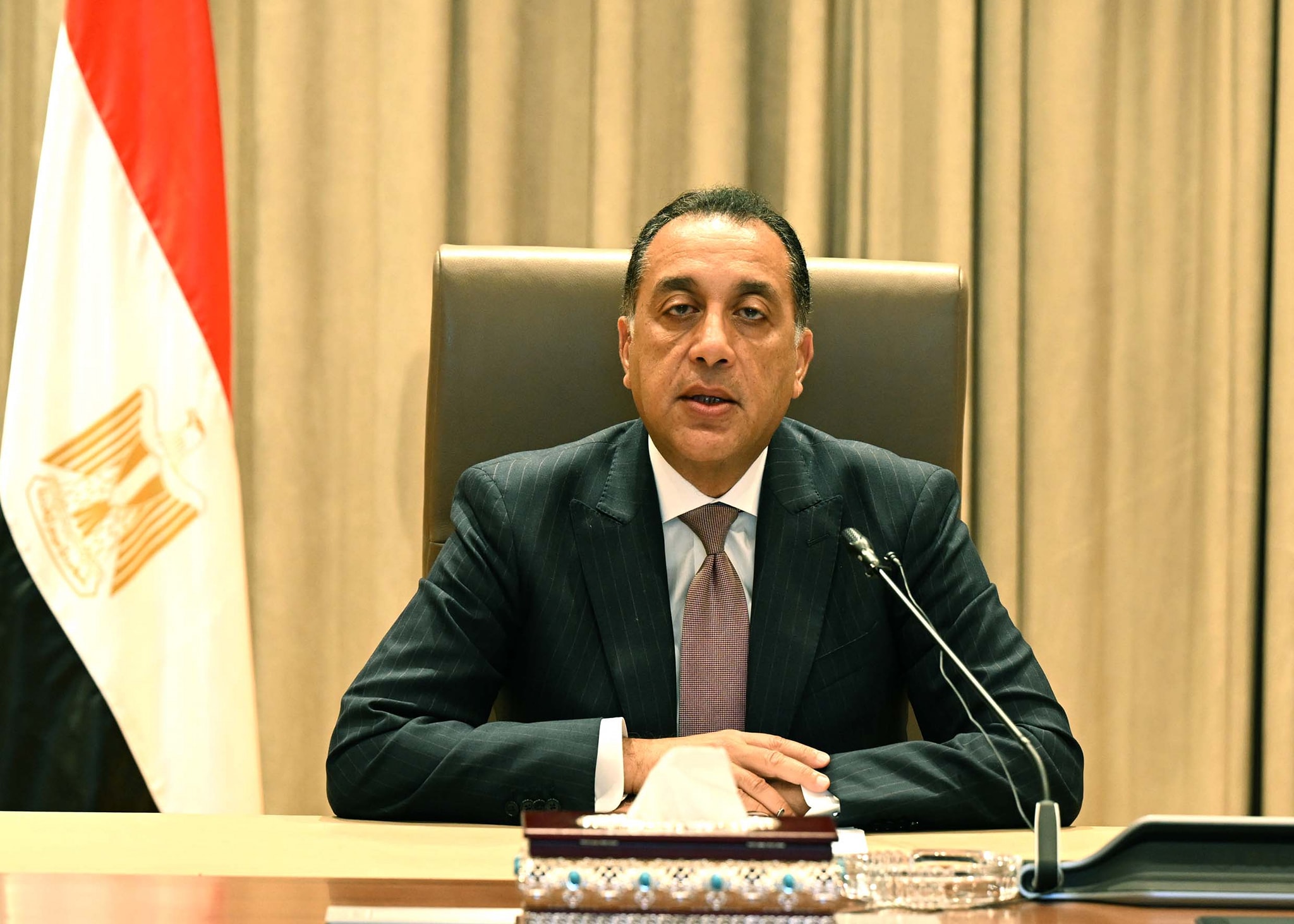 الدكتور مصطفى مدبولي، رئيس مجلس الوزراء