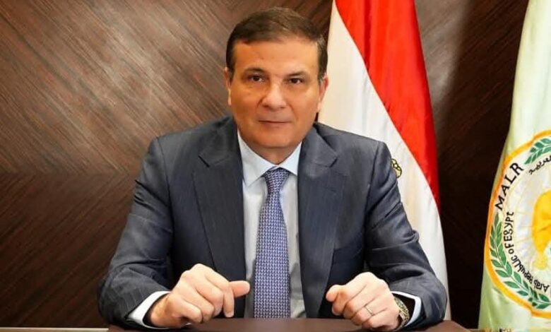 علاء فاروق وزير الزراعة