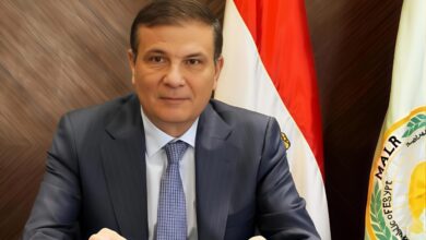 تلقاه علاء فاروق وزير الزراعة واستصلاح الأراضي