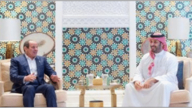 الرئيس السيسى والأمير محمد بن سلمان