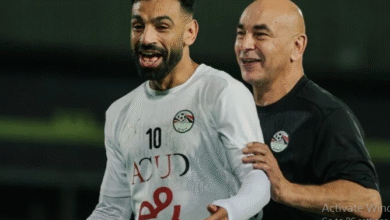محمد صلاح ، حسام حسن 