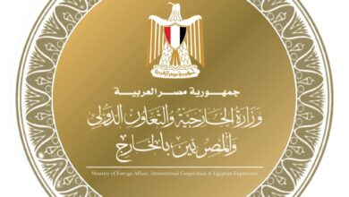 وزارة الخارجية والتعاون الدولي والمصريين بالخارج