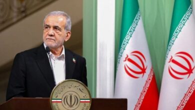 مسعود بزشكيان، الرئيس الإيراني ،