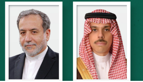 وزير الخارجية السعودي يبحث مع نظيره الإيراني